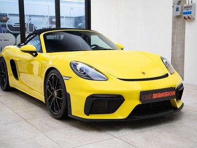 Gebraucht Porsche 718 Spyder Chrono 420 PS (308 kW) 2023 Gelb Cabrio