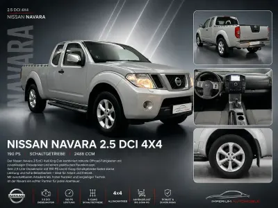 Gebraucht Nissan Navara 190 PS (139 kW) 2012 Silber Pickup