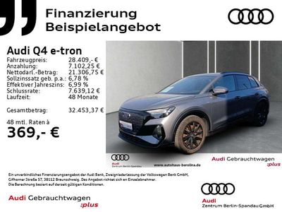 Gebraucht Audi Q4 e-tron S-Line 150 kW (204 PS) 2022 Grau SUV