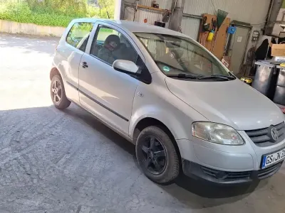Gebraucht VW Fox 2008 Silber Kleinwagen