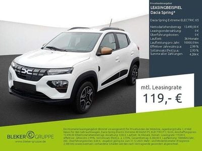 Weiß Gebraucht 2023 Dacia Spring Extreme Kleinwagen | 12.180 € (Guter Preis)