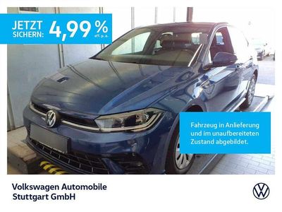 Second-hand VW Polo R-line 95 CP (69 kW) 2022 Albastru Hatchback
