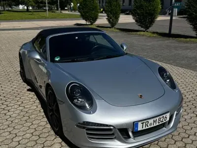 Gebraucht Porsche 911 Carrera 4S Cabriolet 400 PS (294 kW) 2014 Silber Cabrio