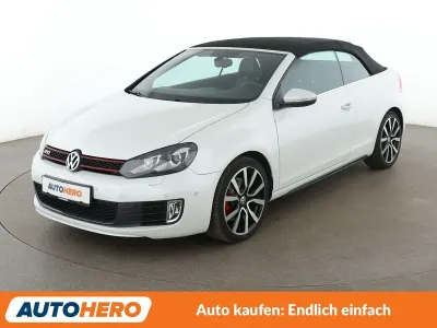 Gebraucht VW Golf Cabriolet GTI 211 PS (155 kW) 2015 Weiß Cabrio