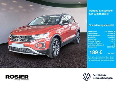 Gebraucht VW T-Roc Goal 150 PS (110 kW) 2024 Rot / kings red (metallic) SUV