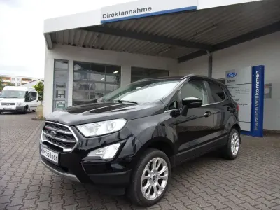 Gebraucht Ford Ecosport Titanium 125 PS (91 kW) 2021 Schwarz SUV