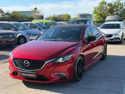 Second-hand Mazda 6 Exclusive-Line 150 CP (110 kW) 2015 Roșu Berlinǎ