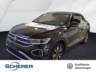 Gebraucht VW T-Roc Cabriolet Goal 116 PS (85 kW) 2025 Deep black perleffekt schwarz Cabrio