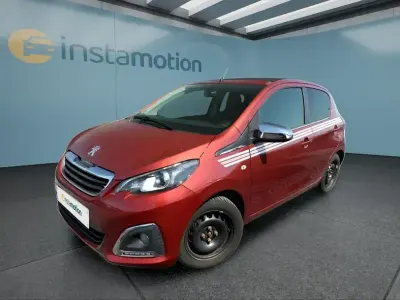Usata Peugeot 108 72 CV (52 kW) 2020 Rosso Utilitaria