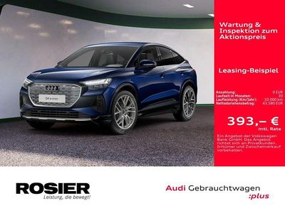 Blau / navarrablau Gebraucht 2025 Audi Q4 Sportback e-tron Comfort SUV | 43.580 €
