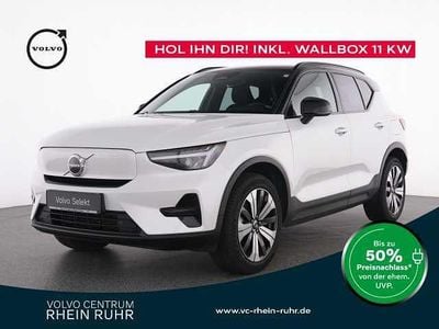 Gebraucht Volvo XC40 Plus 169 kW (231 PS) 2023 Weiß crystal white / metallic SUV