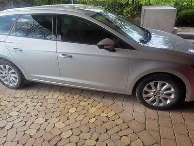 Brugt Seat Leon ST 110 HK (80 kW) 2016 Sølv Stationcar