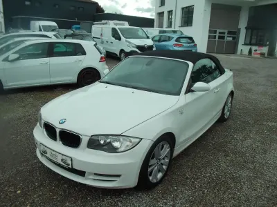 Gebraucht BMW 118 Cabriolet Sport Line 143 PS (105 kW) 2008 Weiß Cabrio