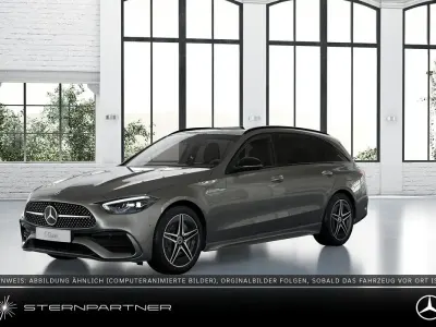 Brugt Mercedes C300e AMG 204 HK (150 kW) 2023 Sølv Sedan
