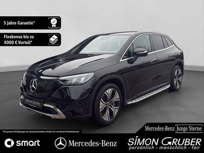 Obsidianschwarz (metallic) Gebraucht 2023 Mercedes EQE350 Electric Art SUV | 53.900 €