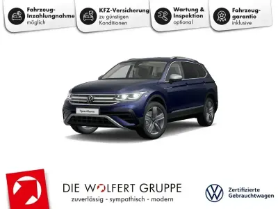 Brugt VW Tiguan Allspace Elegance 200 HK (147 kW) 2022 Blå SUV
