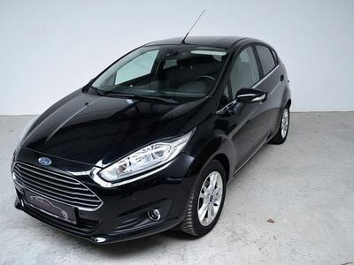 Gebraucht Ford Fiesta Titanium 125 PS (91 kW) 2017 Iridiumschwarz metallic Limousine