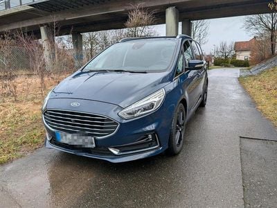 Gebraucht Ford Galaxy Titanium 150 PS (110 kW) 2020 Blau Van / Kleinbus