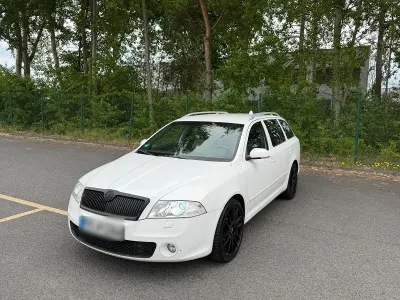 Gebraucht Skoda Octavia vRS 170 PS (125 kW) 2008 Weiß Kombi