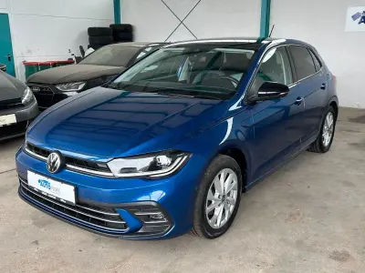 Gebraucht VW Polo Style 110 PS (80 kW) 2022 Blau Kleinwagen