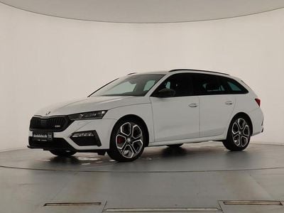 Gebraucht Skoda Octavia RS 200 PS (147 kW) 2023 Moonweiss metallic Kombi