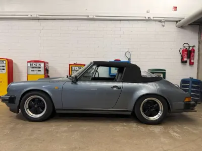 Gebraucht Porsche 911SC 204 PS (150 kW) 1983 Blau Cabrio