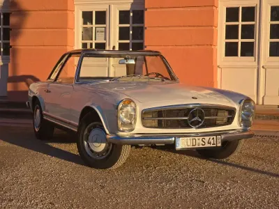 Gebraucht Mercedes 230 150 PS (110 kW) 1965 Weiß Cabrio