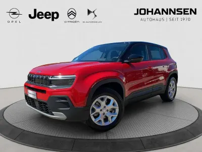 Usata Jeep Avenger Summit 110 CV (80 kW) 2025 Rosso SUV