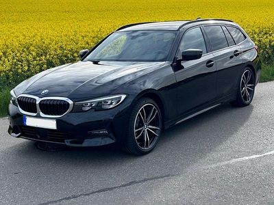 Gebraucht BMW 320 Sport Line 190 PS (139 kW) 2021 Schwarz Kombi
