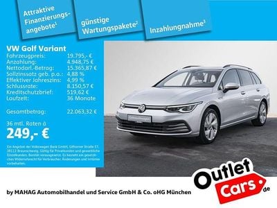 Gebraucht VW Golf VIII Style 150 PS (110 kW) 2022 Silber Kombi