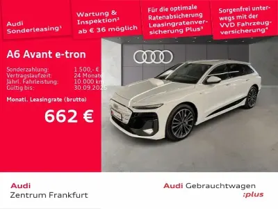 Neu Audi A6 e-tron Performance 269 kW (367 PS) 2025 Gletscherweiß metallic Kombi