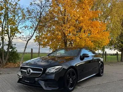Gebraucht Mercedes E220 AMG line 194 PS (142 kW) 2018 Schwarz Coupé