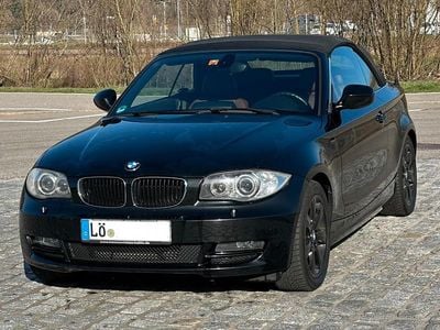 Gebraucht BMW 123 Cabriolet 204 PS (150 kW) 2009 Schwarz Cabrio