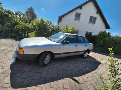 Gebraucht Audi 80 90 PS (66 kW) 1991 Silber Limousine