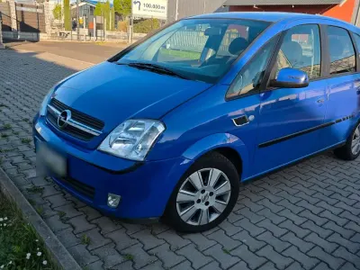 Brugt Opel Meriva 100 HK (73 kW) 2005 Blå MPV