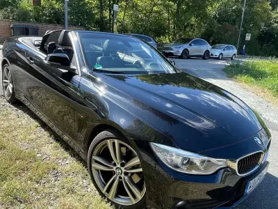 Gebraucht BMW 420 Sport Line 184 PS (135 kW) 2015 Schwarz Cabrio