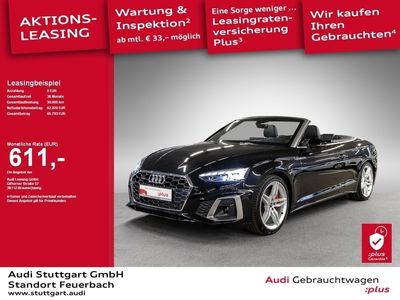 gebraucht Audi A5 Cabriolet S line 45 TFSI quattro S tronic