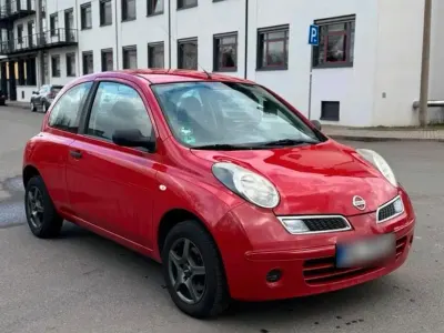 Gebraucht Nissan Micra 65 PS (47 kW) 2010 Rot Kleinwagen