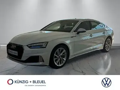 Gebraucht Audi A5 Sportback Advanced 265 PS (194 kW) 2020 Weiß Kleinwagen