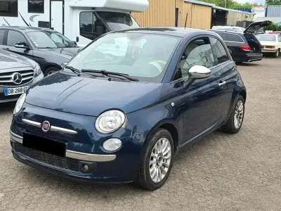 Gebraucht Fiat 500 Lounge 69 PS (50 kW) 2014 Blau