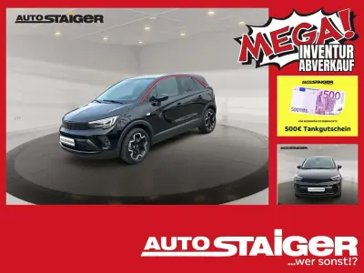 Gebraucht Opel Crossland GS Line 131 PS (96 kW) 2022 Diamant schwarz/karbon schwarz SUV