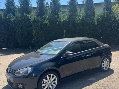 Gebraucht VW Golf 105 PS (77 kW) 2011 Schwarz Cabrio