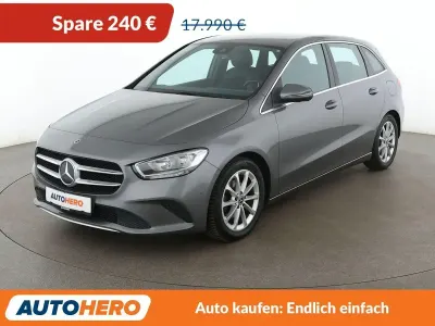 Gebraucht Mercedes B180 Progressive 136 PS (100 kW) 2019 Mountaingrau Kleinwagen