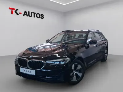 Gebraucht BMW 520 190 PS (139 kW) 2021 Schwarz ii/bonnet fluid black Kombi