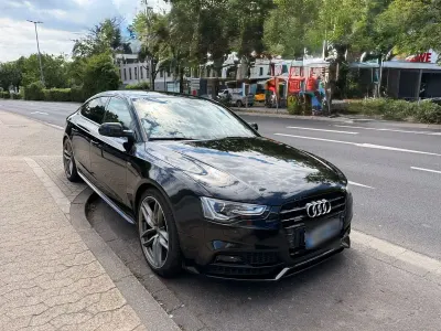 Gebraucht Audi A5 Sportback S-Line 245 PS (180 kW) 2015 Schwarz Kleinwagen