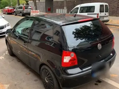Gebraucht VW Polo 64 PS (47 kW) 2002 Schwarz Kleinwagen