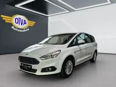 Gebraucht Ford S-MAX Trend 180 PS (132 kW) 2015 Weiß Van / Kleinbus