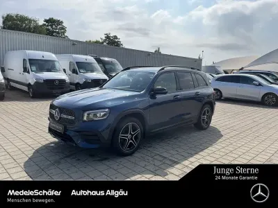 Brugt Mercedes GLB200 AMG 163 HK (119 kW) 2023 Blå SUV