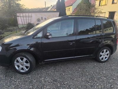 Gebraucht VW Touran 105 PS (77 kW) 2006 Schwarz Van / Kleinbus
