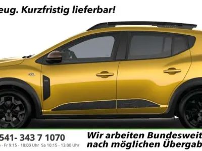 Neu Dacia Sandero Extreme 110 PS (80 kW) 2026 Amber yellow SUV